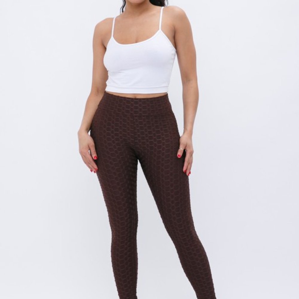 HONEYCOMB HIGH WAIST LEGGINGS